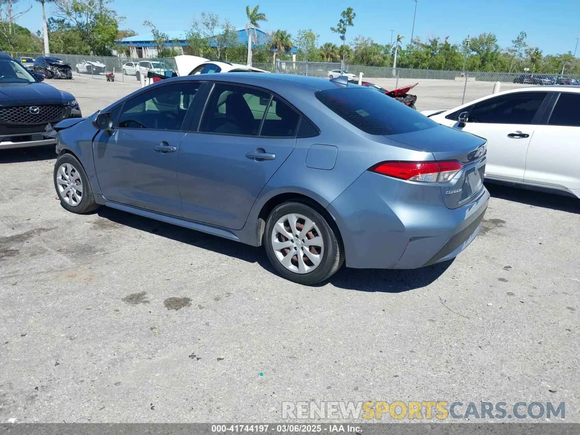 3 fotografías del automóvil dañado JTDEPMAE9MJ132063 TOYOTA COROLLA 2021
