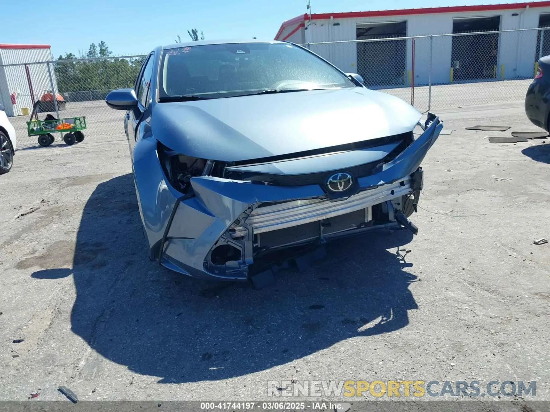 6 fotografías del automóvil dañado JTDEPMAE9MJ132063 TOYOTA COROLLA 2021