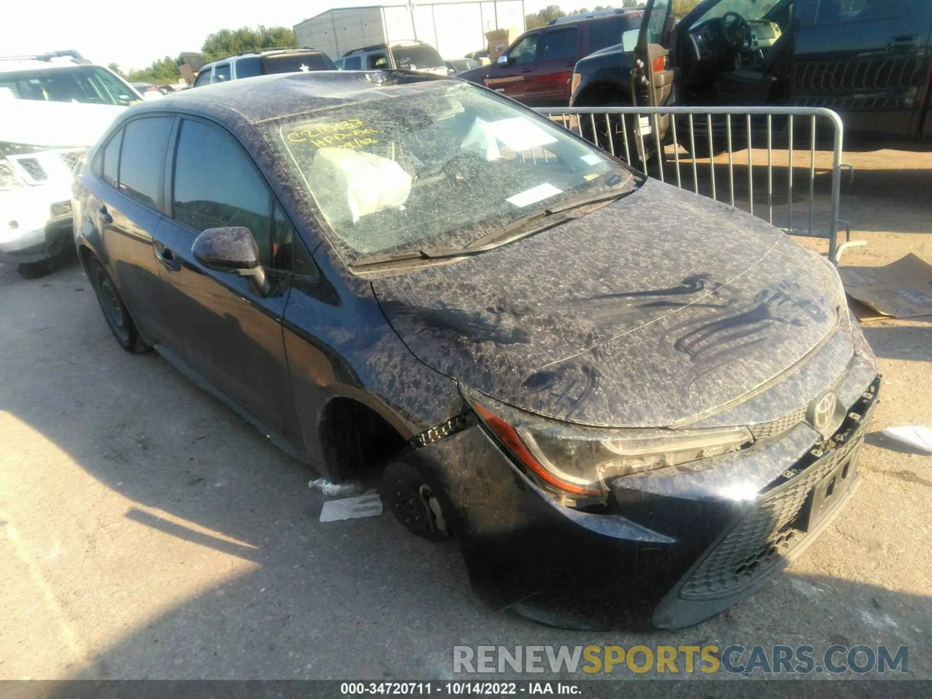 1 fotografías del automóvil dañado JTDEPMAE9MJ135304 TOYOTA COROLLA 2021