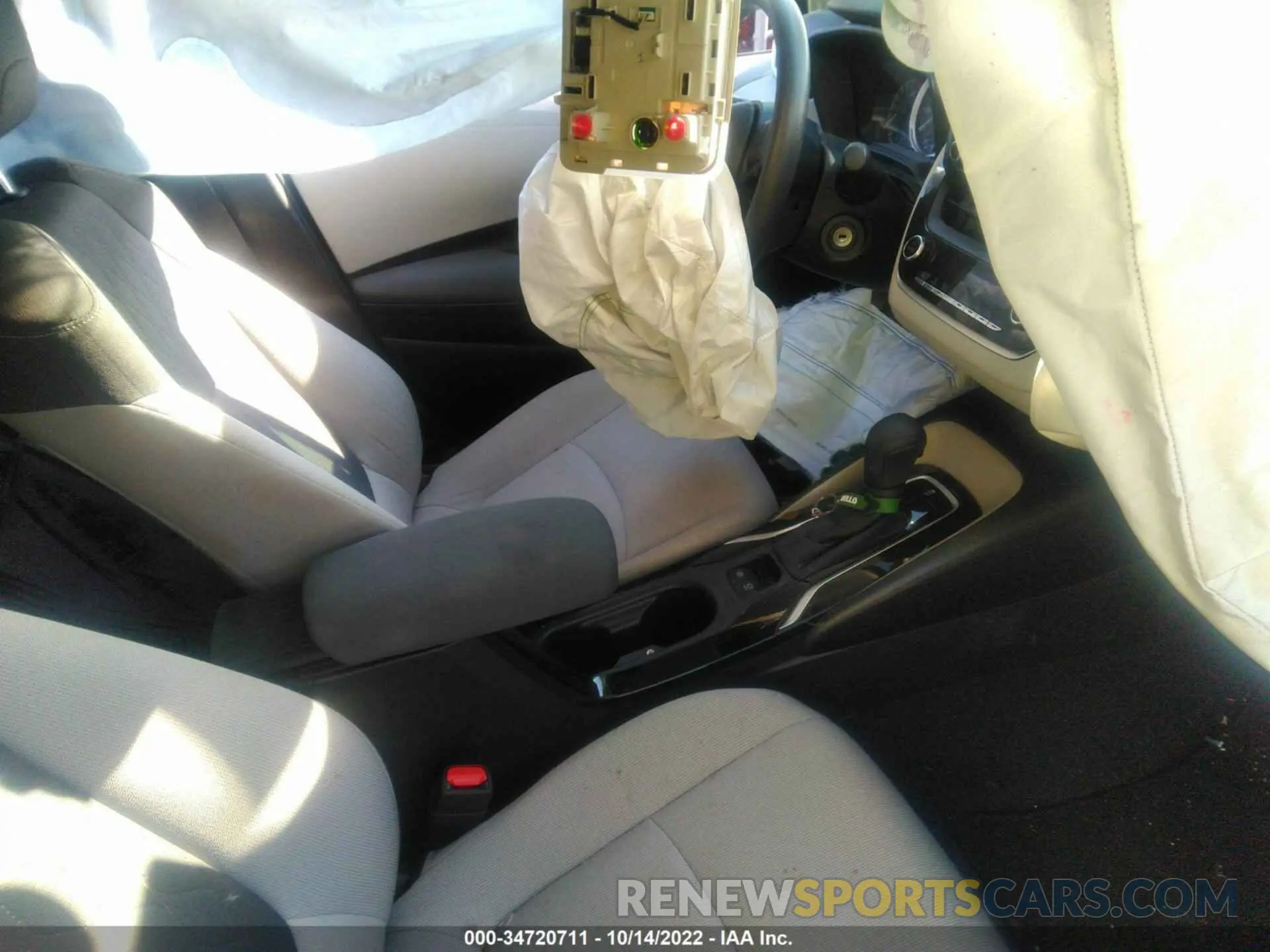 5 fotografías del automóvil dañado JTDEPMAE9MJ135304 TOYOTA COROLLA 2021