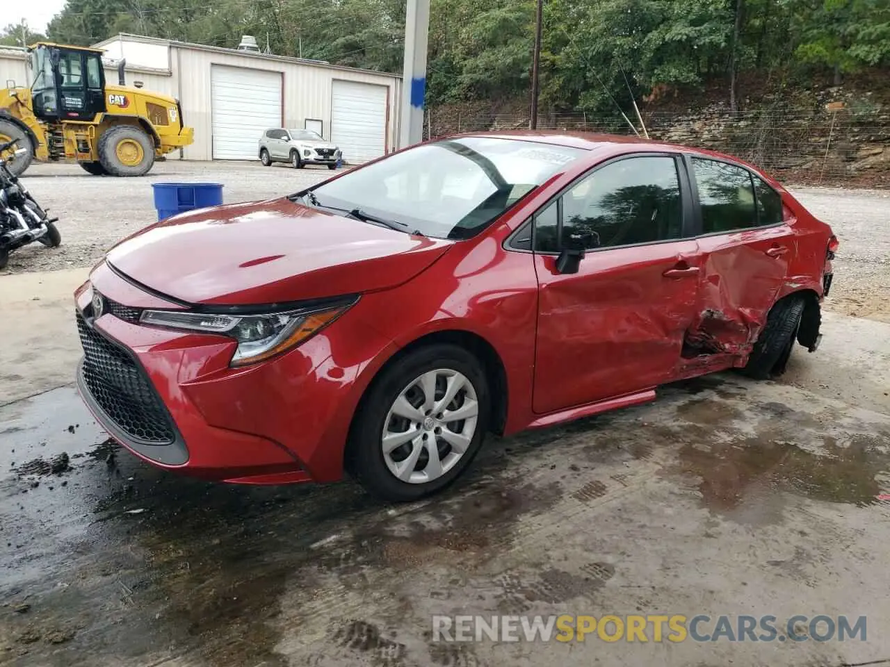 1 fotografías del automóvil dañado JTDEPMAE9MJ136338 TOYOTA COROLLA 2021