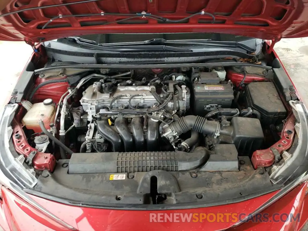 11 fotografías del automóvil dañado JTDEPMAE9MJ136338 TOYOTA COROLLA 2021