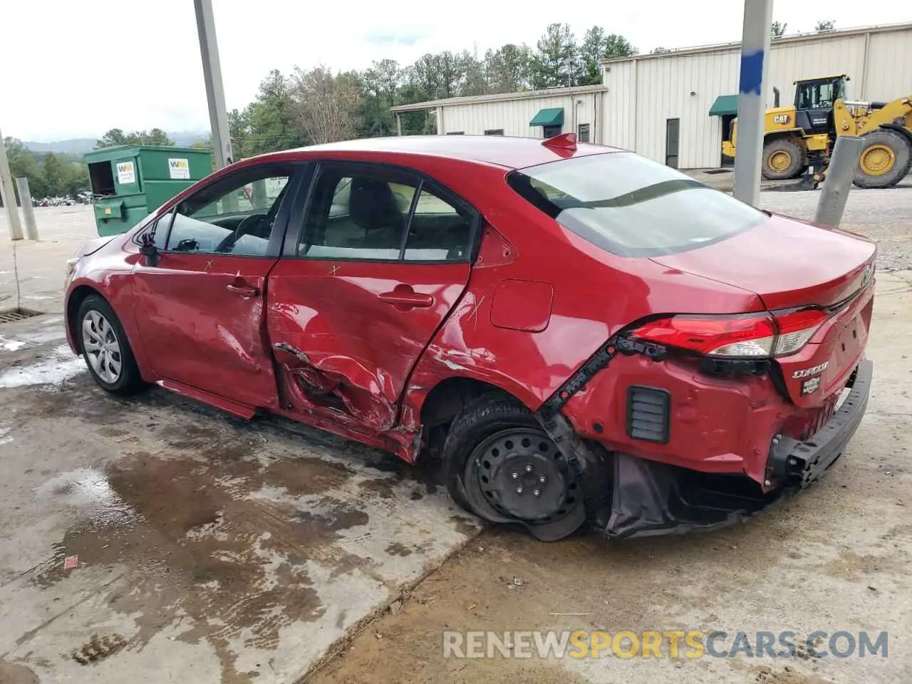 2 fotografías del automóvil dañado JTDEPMAE9MJ136338 TOYOTA COROLLA 2021