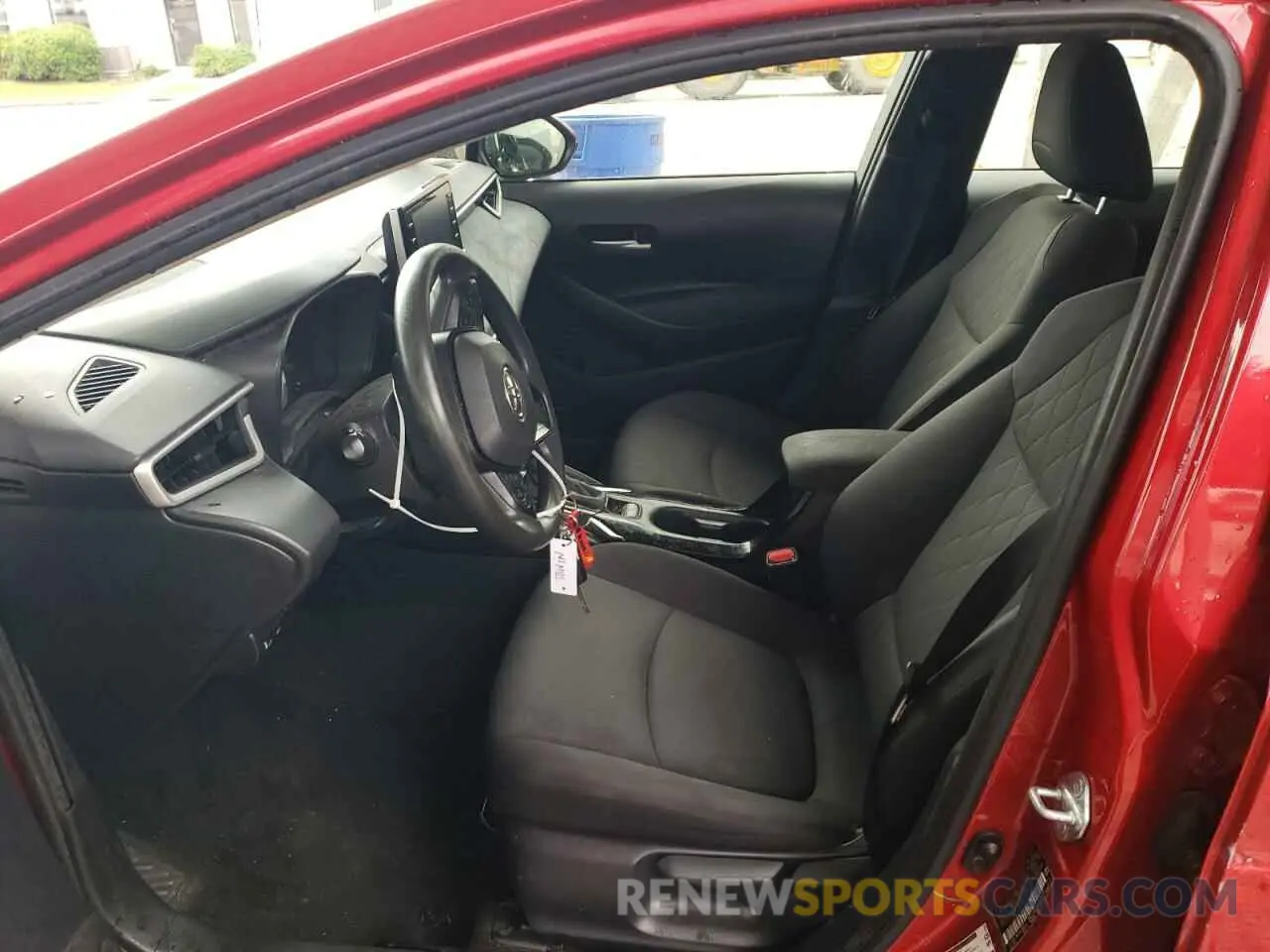 7 fotografías del automóvil dañado JTDEPMAE9MJ136338 TOYOTA COROLLA 2021