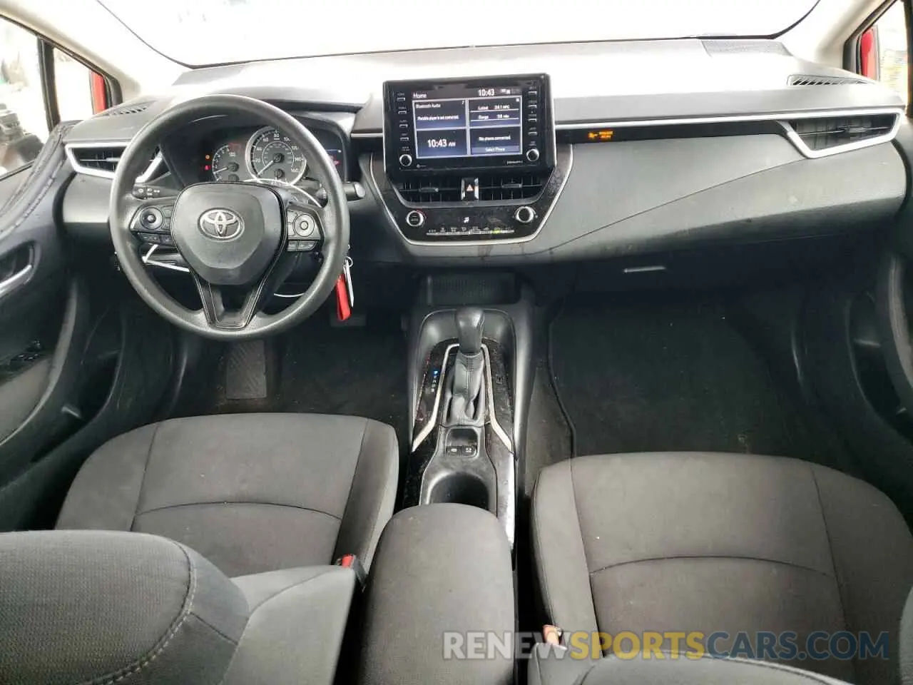 8 fotografías del automóvil dañado JTDEPMAE9MJ136338 TOYOTA COROLLA 2021