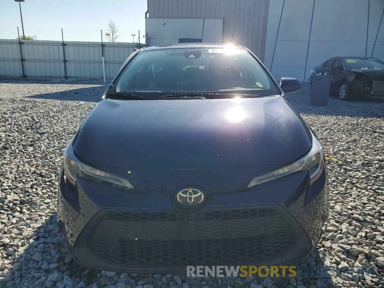 5 fotografías del automóvil dañado JTDEPMAE9MJ137666 TOYOTA COROLLA 2021