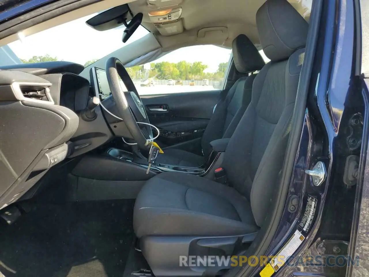 7 fotografías del automóvil dañado JTDEPMAE9MJ137666 TOYOTA COROLLA 2021