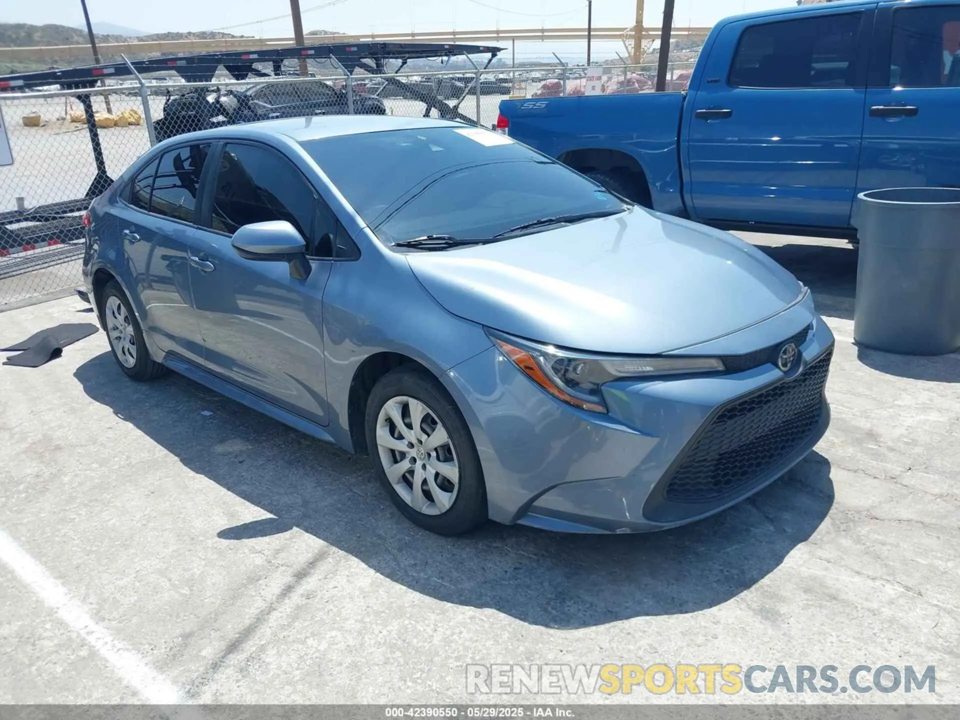 1 fotografías del automóvil dañado JTDEPMAE9MJ141815 TOYOTA COROLLA 2021