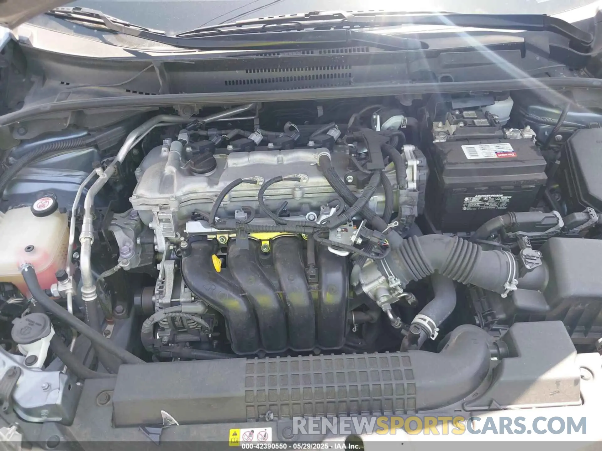 10 fotografías del automóvil dañado JTDEPMAE9MJ141815 TOYOTA COROLLA 2021