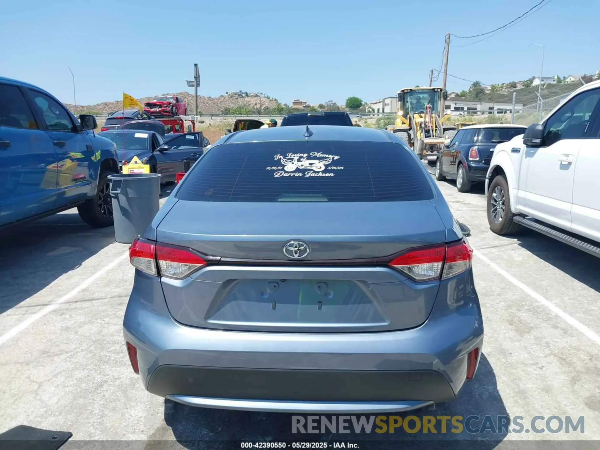 17 fotografías del automóvil dañado JTDEPMAE9MJ141815 TOYOTA COROLLA 2021