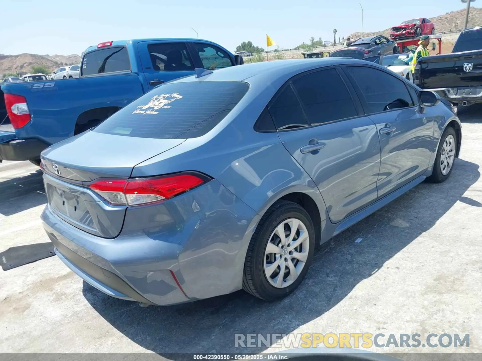 4 fotografías del automóvil dañado JTDEPMAE9MJ141815 TOYOTA COROLLA 2021