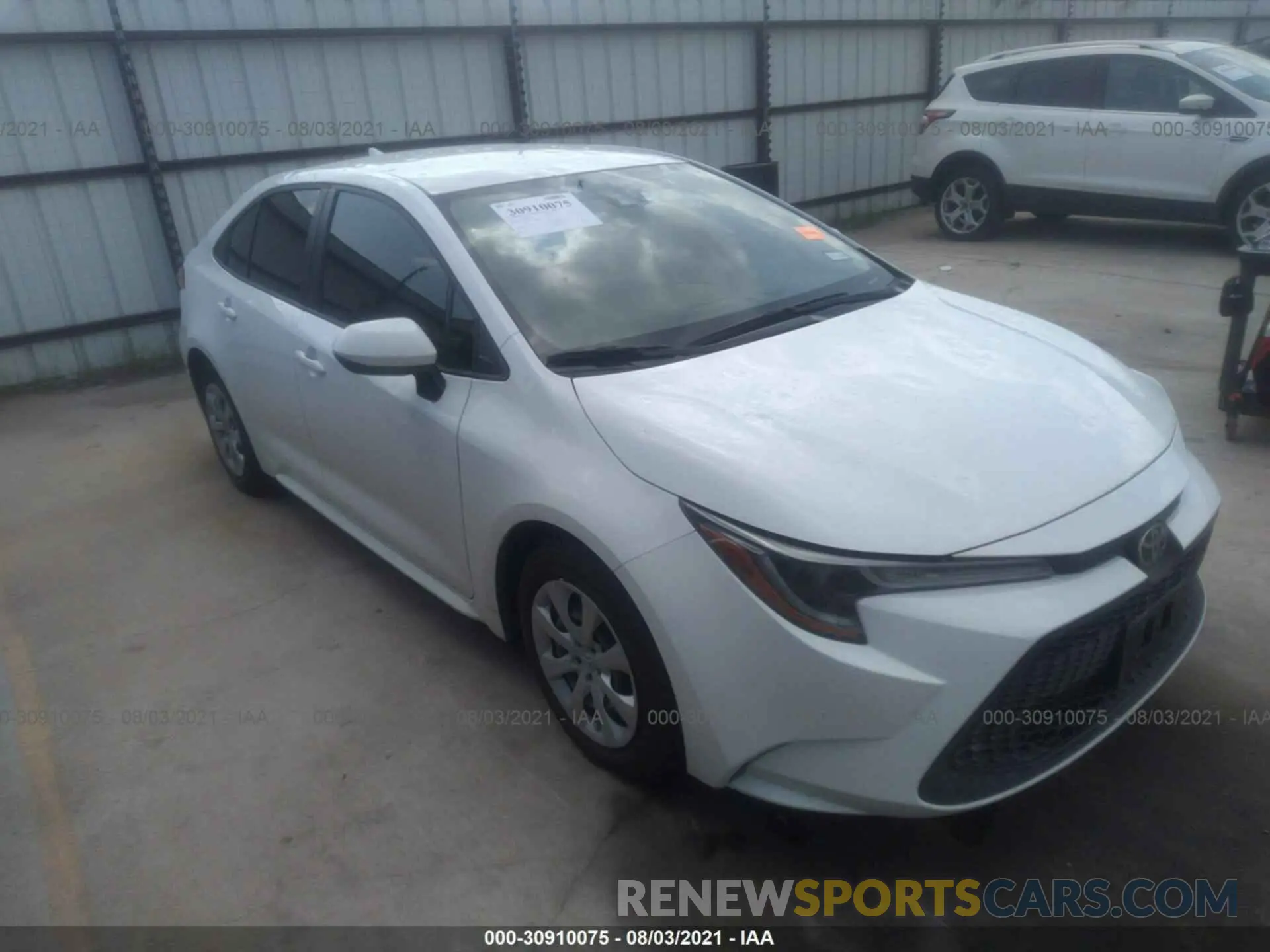 1 fotografías del automóvil dañado JTDEPMAE9MJ144827 TOYOTA COROLLA 2021