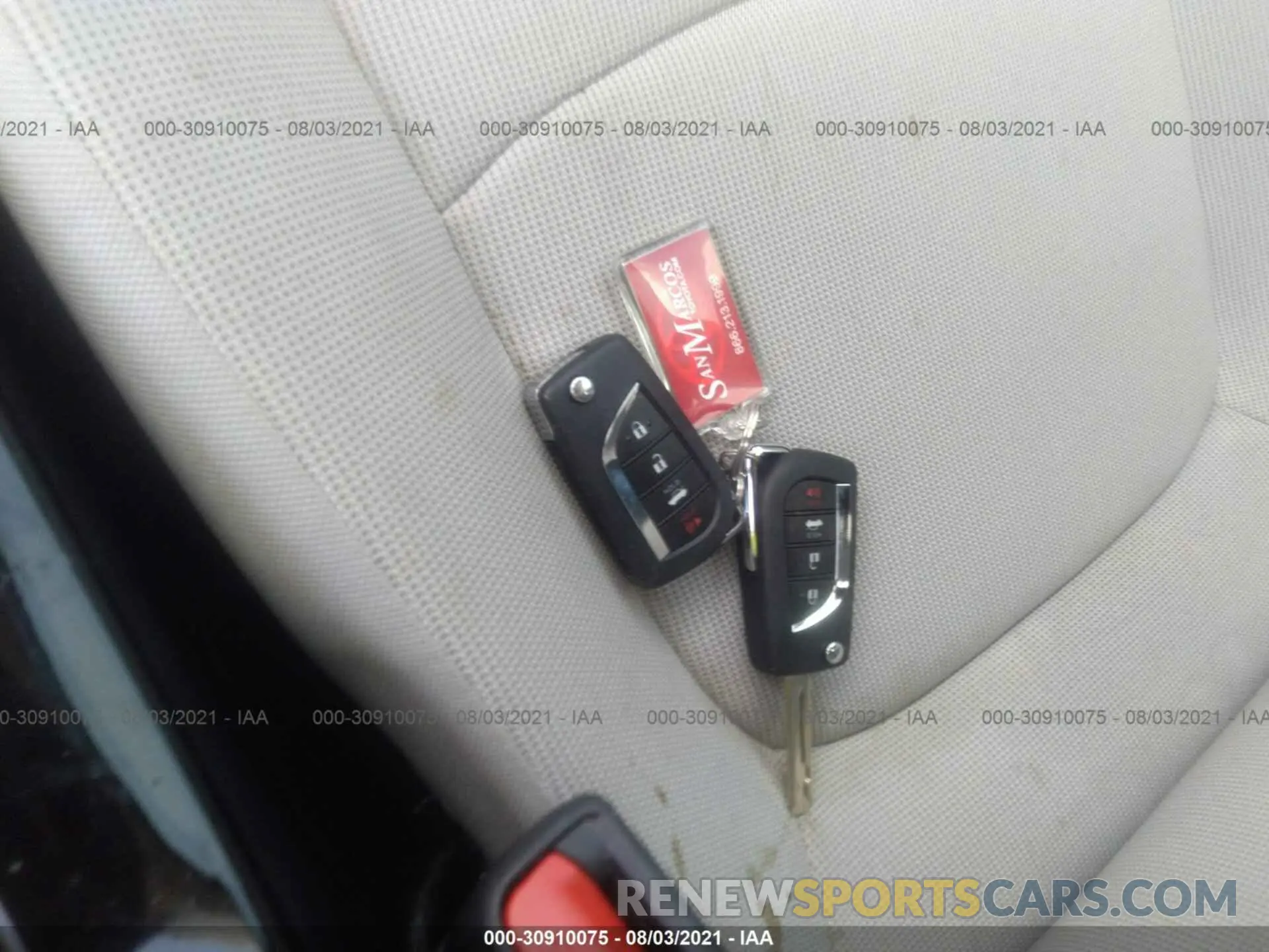 11 fotografías del automóvil dañado JTDEPMAE9MJ144827 TOYOTA COROLLA 2021