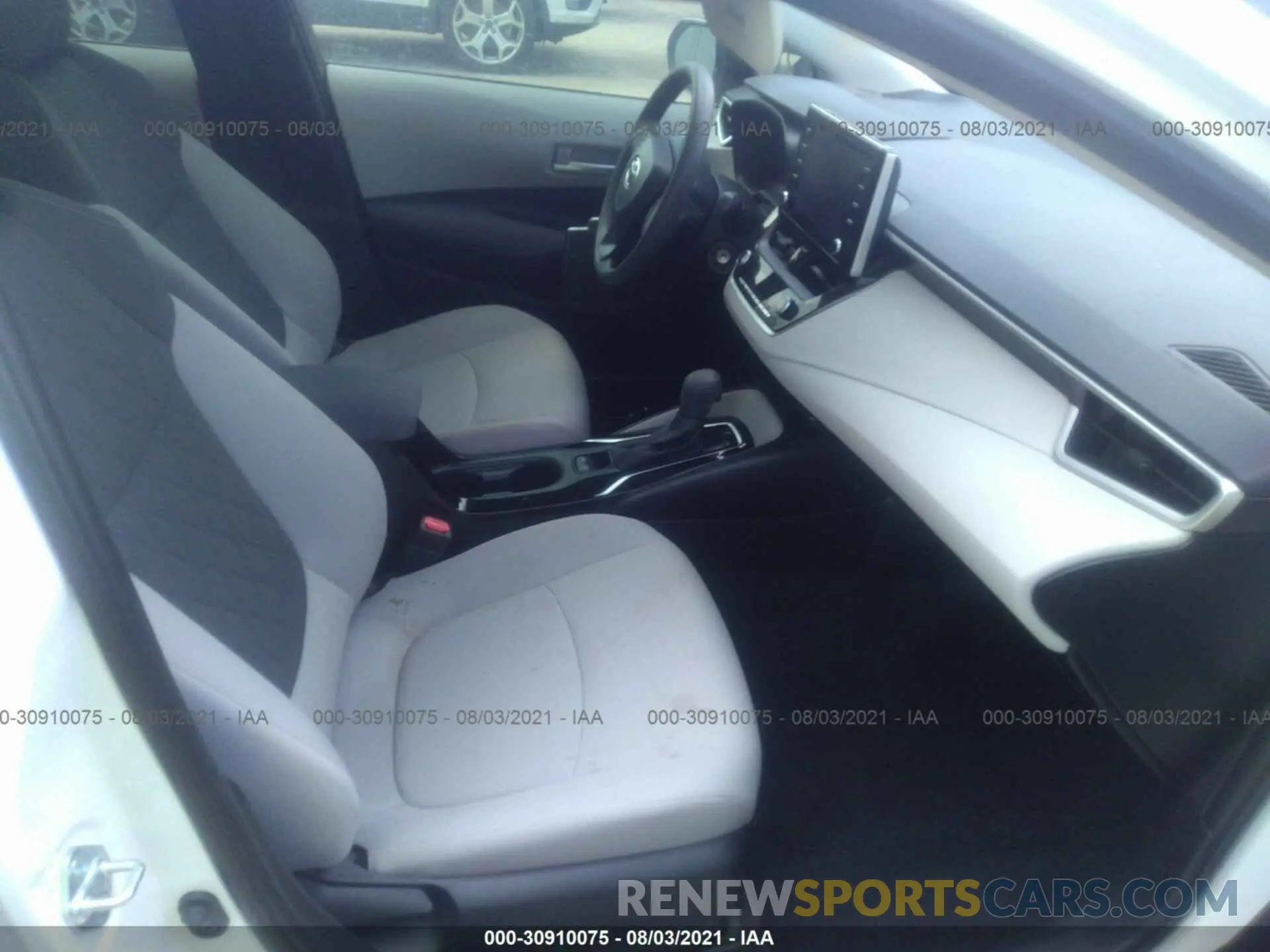 5 fotografías del automóvil dañado JTDEPMAE9MJ144827 TOYOTA COROLLA 2021
