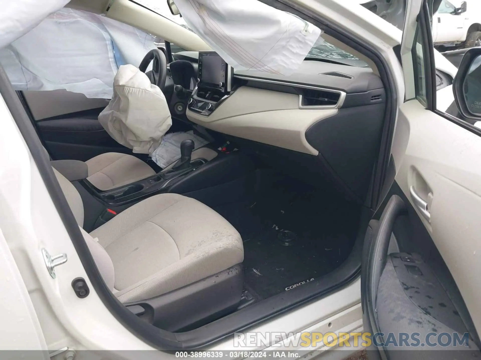 5 fotografías del automóvil dañado JTDEPMAE9MJ145234 TOYOTA COROLLA 2021