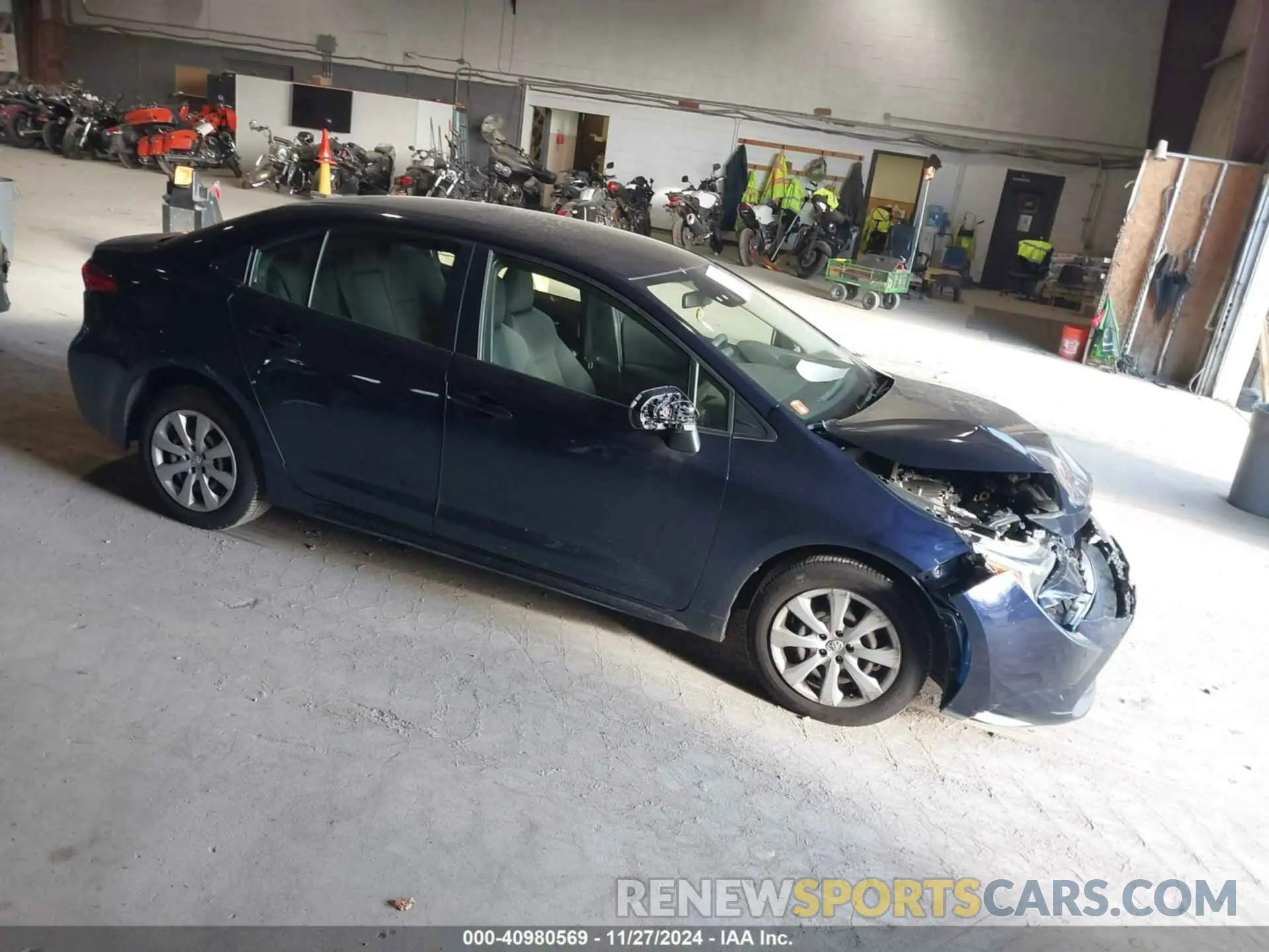 1 fotografías del automóvil dañado JTDEPMAE9MJ147422 TOYOTA COROLLA 2021