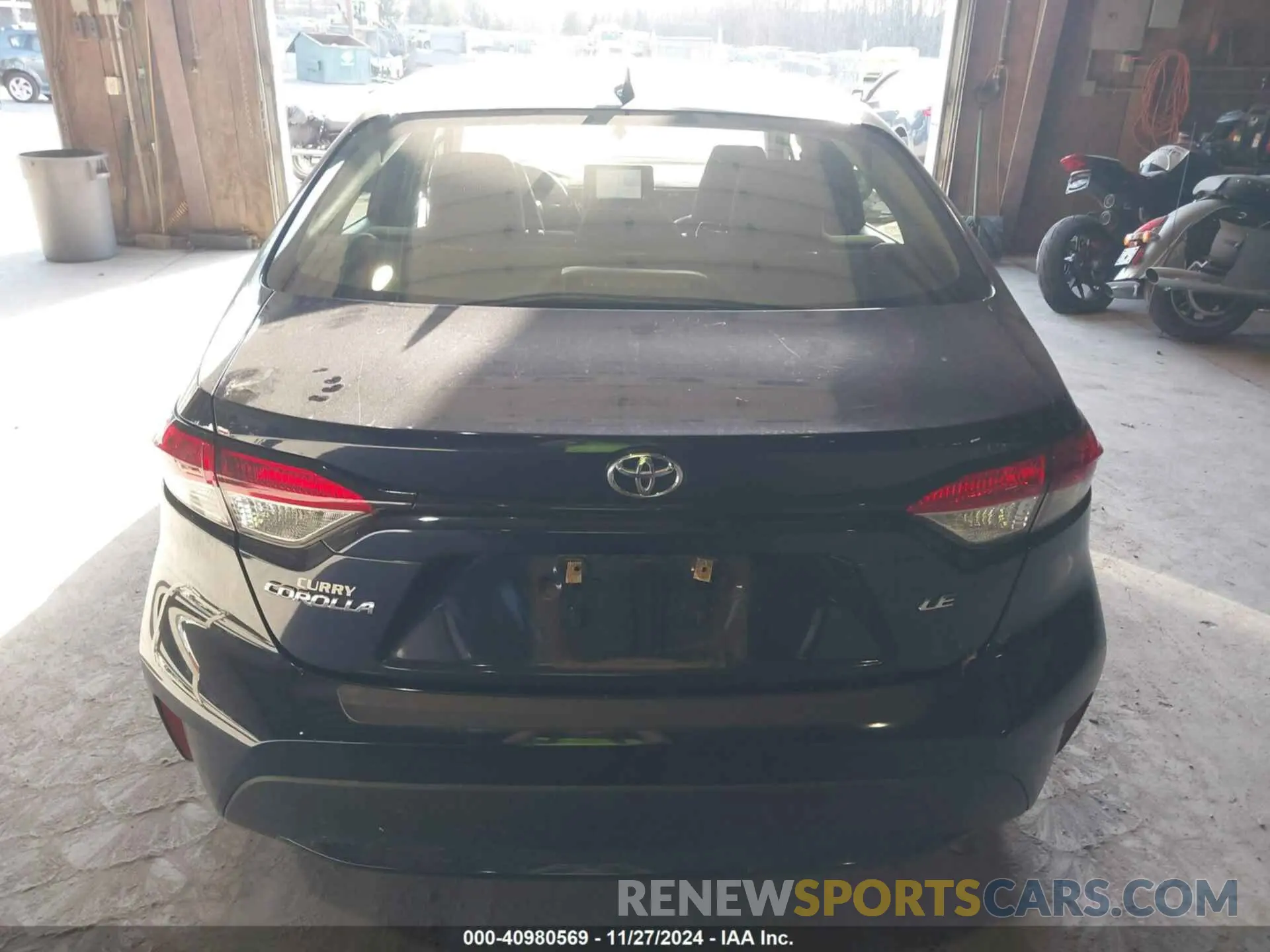 16 fotografías del automóvil dañado JTDEPMAE9MJ147422 TOYOTA COROLLA 2021