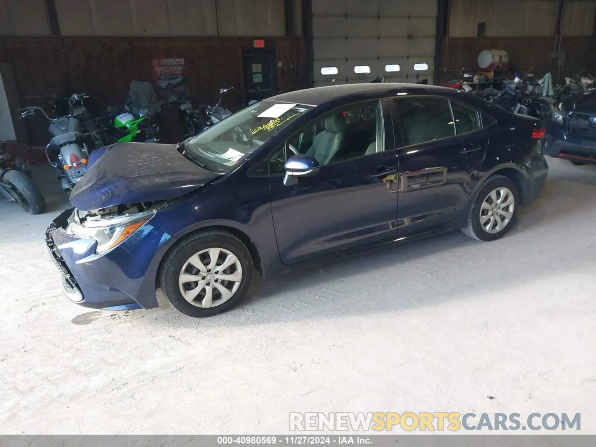 2 fotografías del automóvil dañado JTDEPMAE9MJ147422 TOYOTA COROLLA 2021