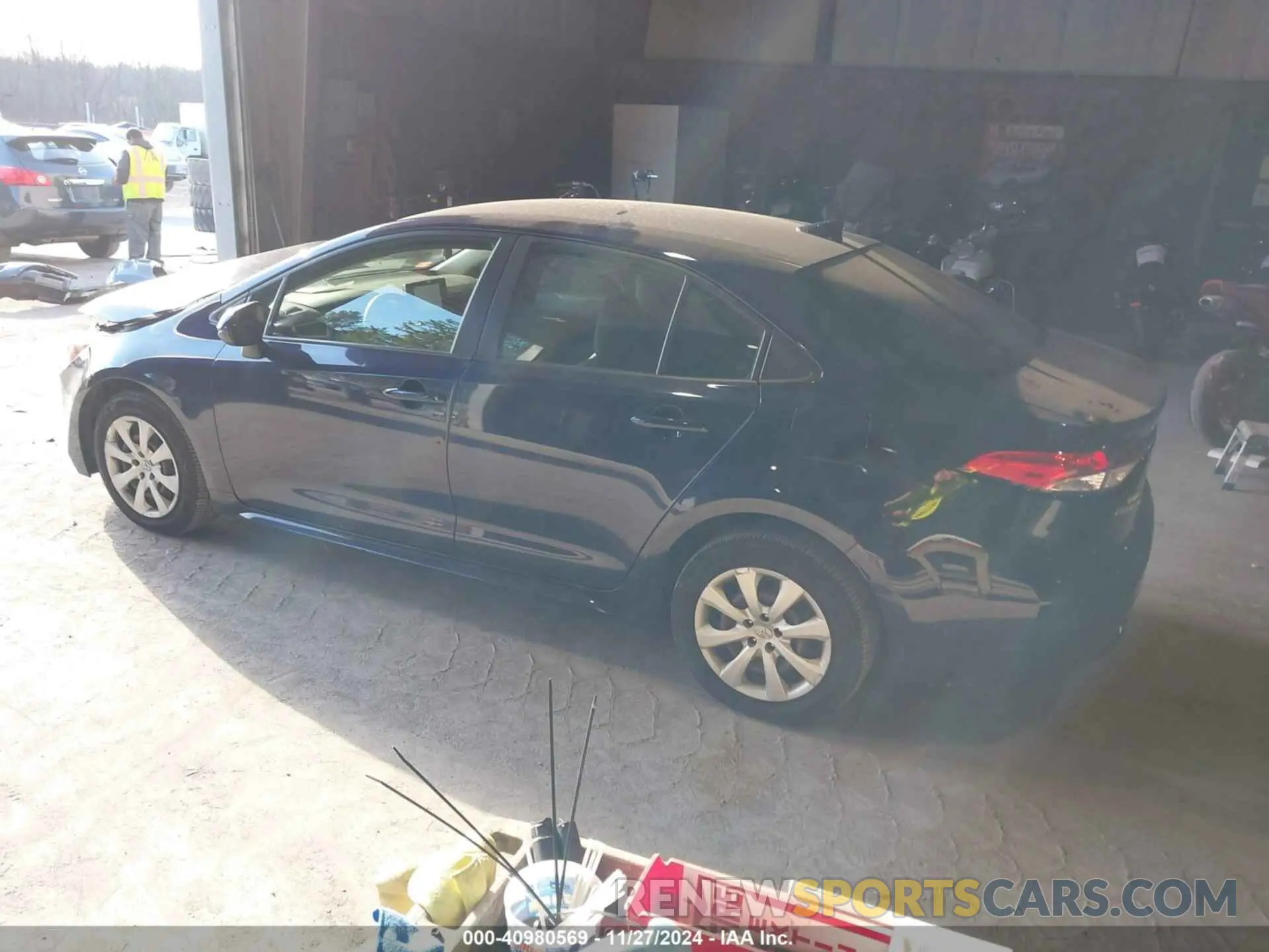3 fotografías del automóvil dañado JTDEPMAE9MJ147422 TOYOTA COROLLA 2021
