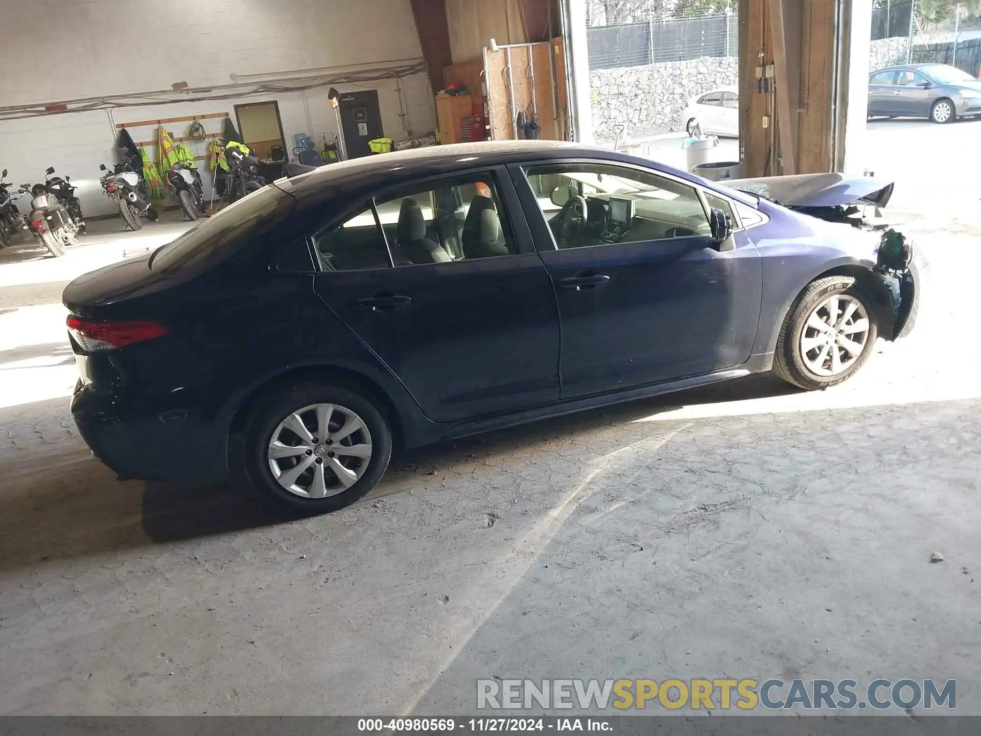 4 fotografías del automóvil dañado JTDEPMAE9MJ147422 TOYOTA COROLLA 2021