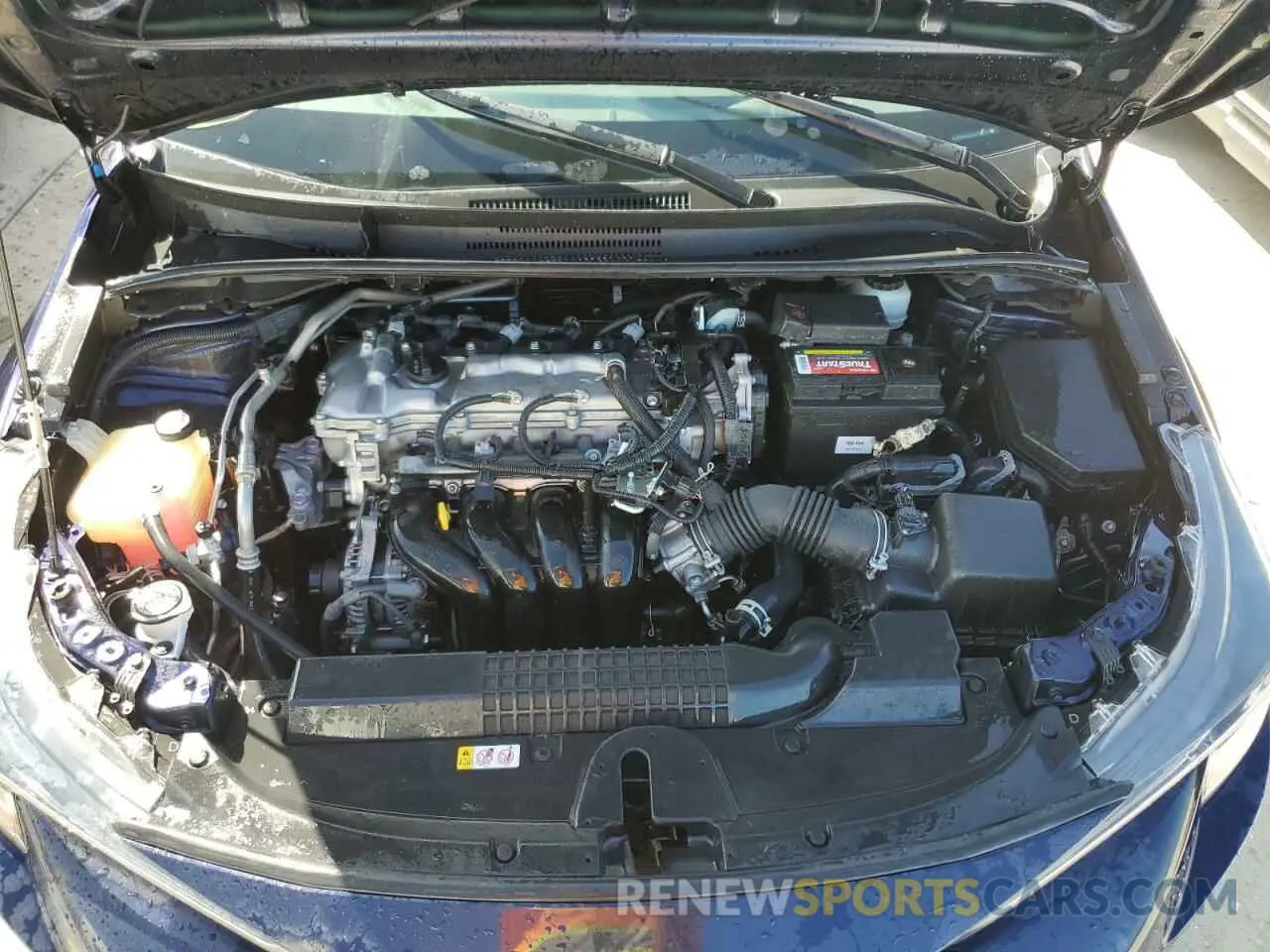 11 fotografías del automóvil dañado JTDEPMAE9MJ152510 TOYOTA COROLLA 2021