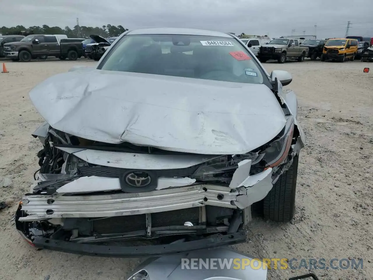 5 fotografías del automóvil dañado JTDEPMAE9MJ156654 TOYOTA COROLLA 2021