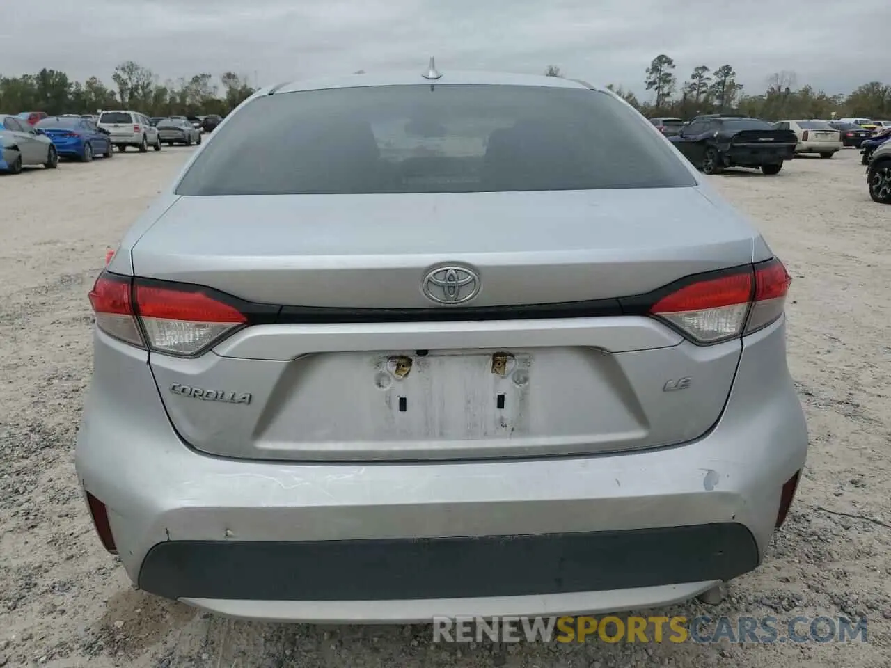 6 fotografías del automóvil dañado JTDEPMAE9MJ156654 TOYOTA COROLLA 2021