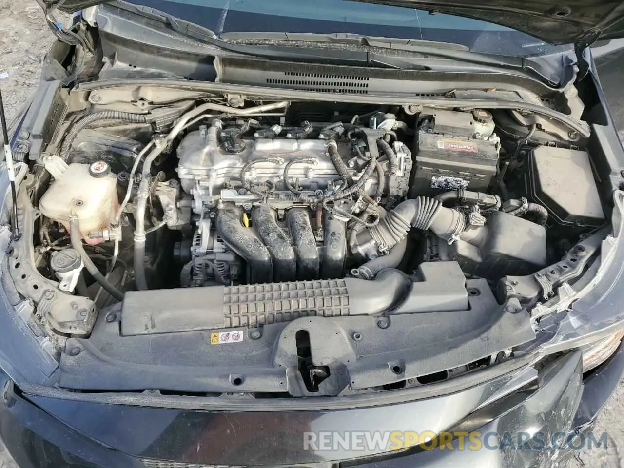 11 fotografías del automóvil dañado JTDEPMAE9MJ157979 TOYOTA COROLLA 2021
