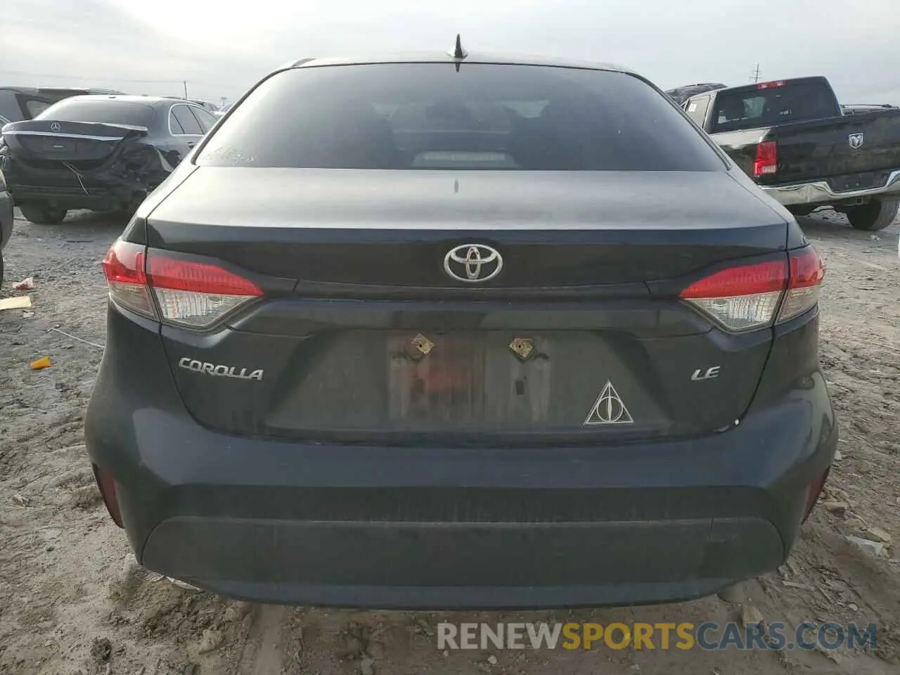 6 fotografías del automóvil dañado JTDEPMAE9MJ157979 TOYOTA COROLLA 2021