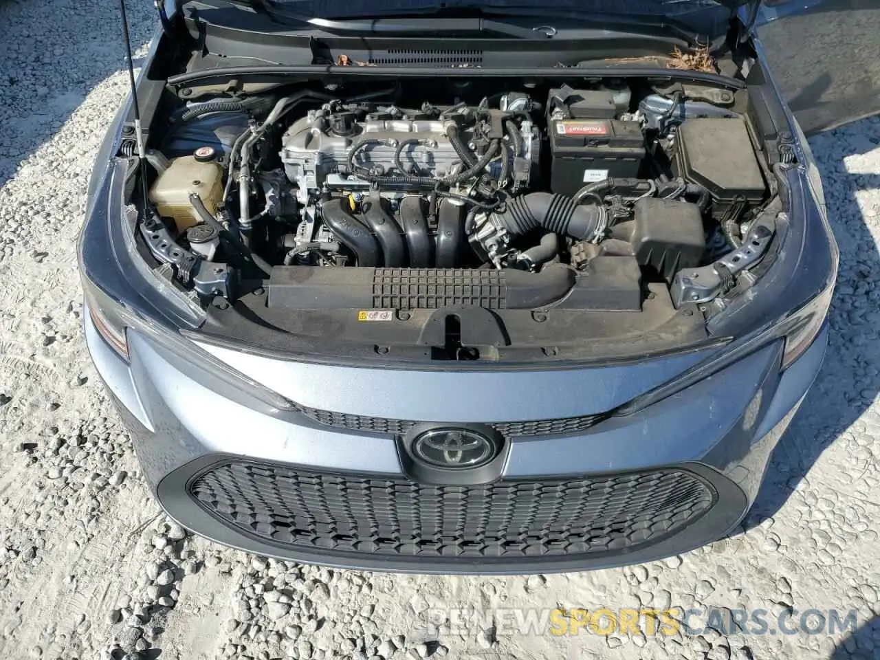 11 fotografías del automóvil dañado JTDEPMAE9MJ158825 TOYOTA COROLLA 2021