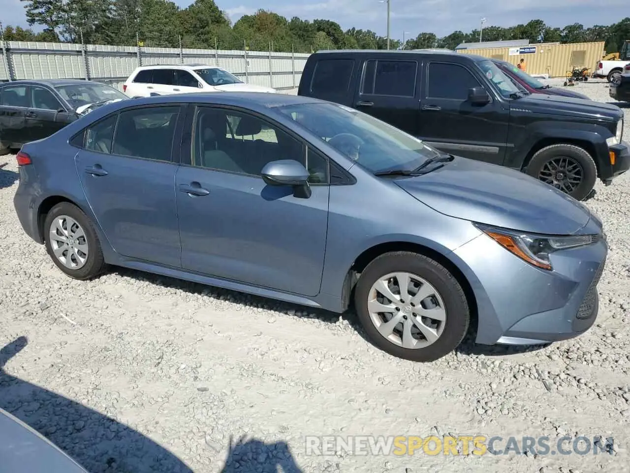 4 fotografías del automóvil dañado JTDEPMAE9MJ158825 TOYOTA COROLLA 2021