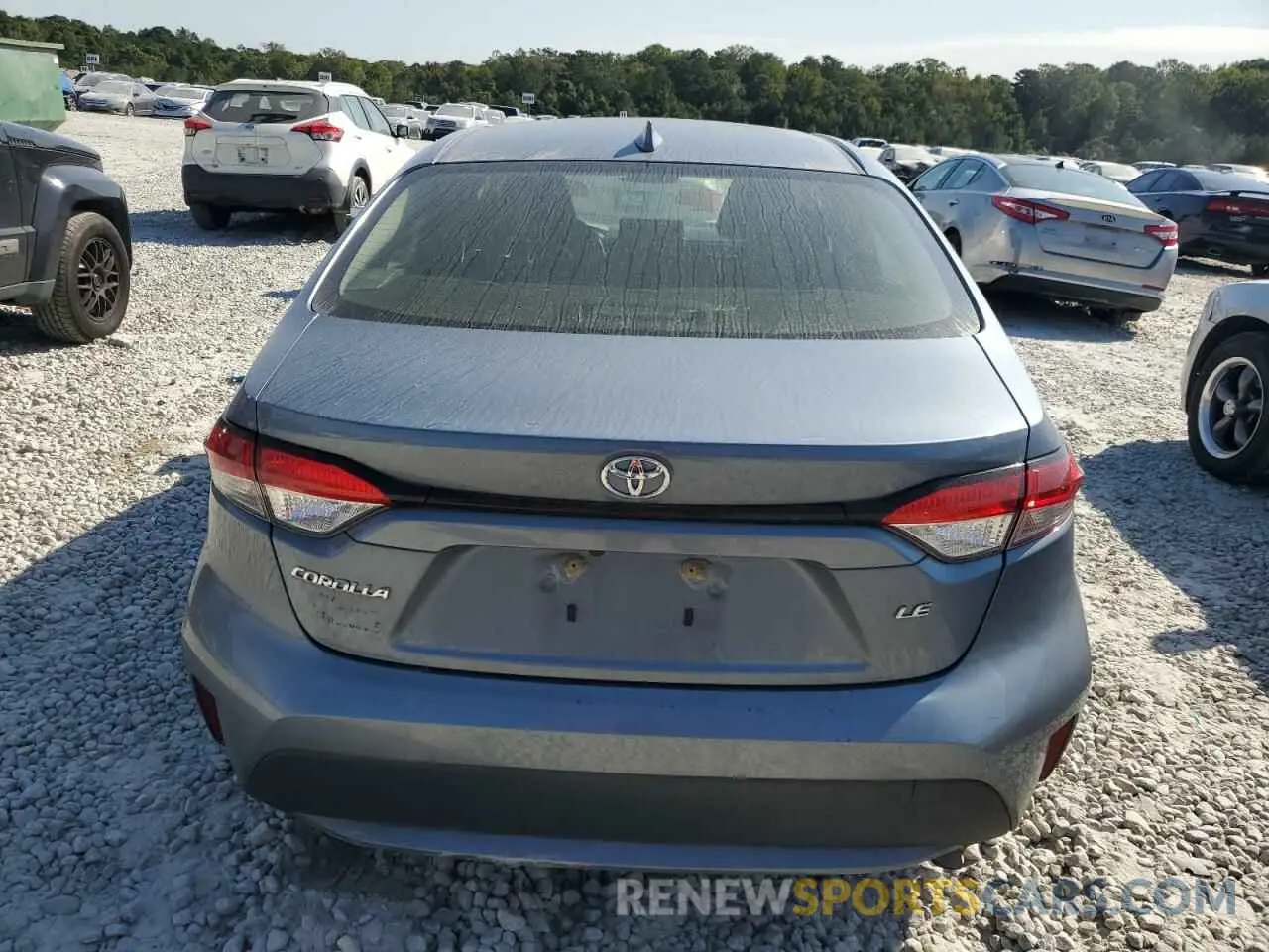 6 fotografías del automóvil dañado JTDEPMAE9MJ158825 TOYOTA COROLLA 2021