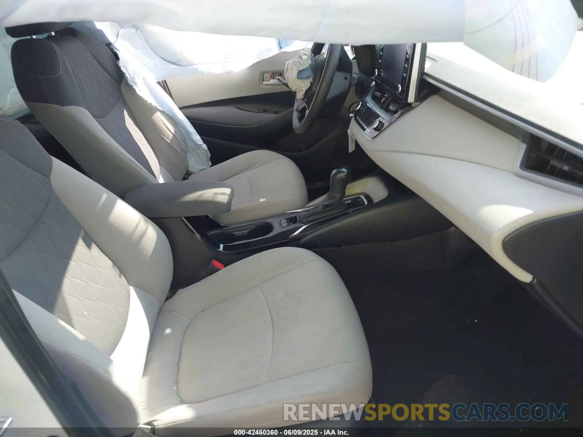 5 fotografías del automóvil dañado JTDEPMAE9MJ159201 TOYOTA COROLLA 2021