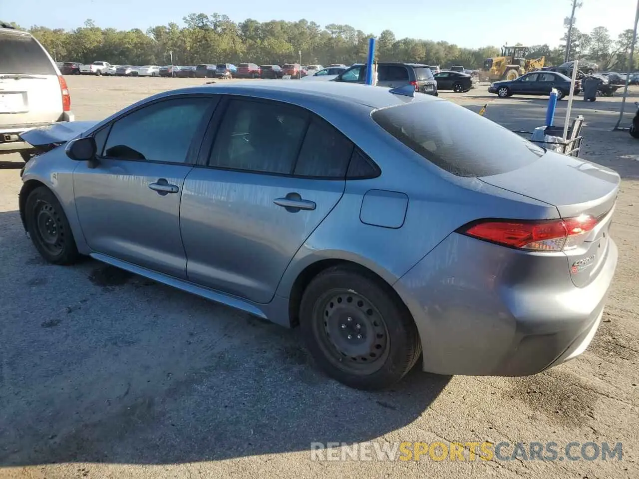 2 fotografías del automóvil dañado JTDEPMAE9MJ162793 TOYOTA COROLLA 2021