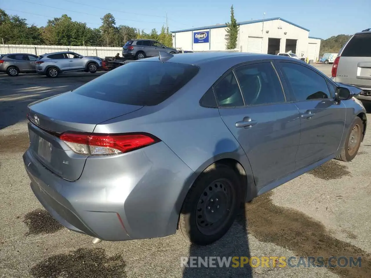 3 fotografías del automóvil dañado JTDEPMAE9MJ162793 TOYOTA COROLLA 2021