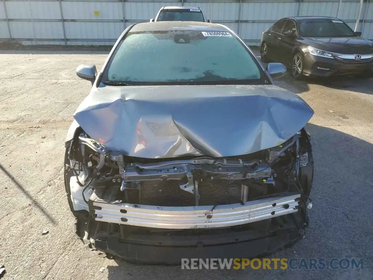 5 fotografías del automóvil dañado JTDEPMAE9MJ162793 TOYOTA COROLLA 2021