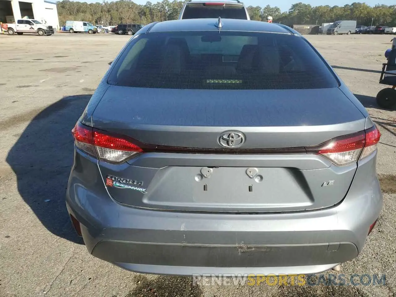 6 fotografías del automóvil dañado JTDEPMAE9MJ162793 TOYOTA COROLLA 2021