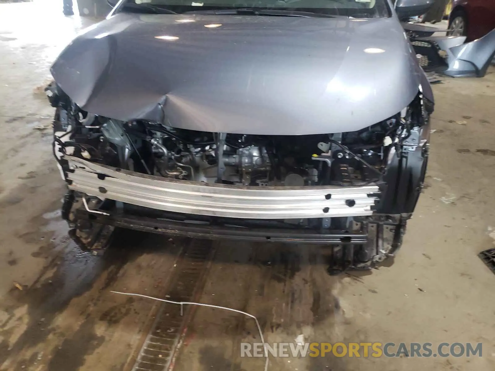 9 fotografías del automóvil dañado JTDEPMAE9MJ163698 TOYOTA COROLLA 2021