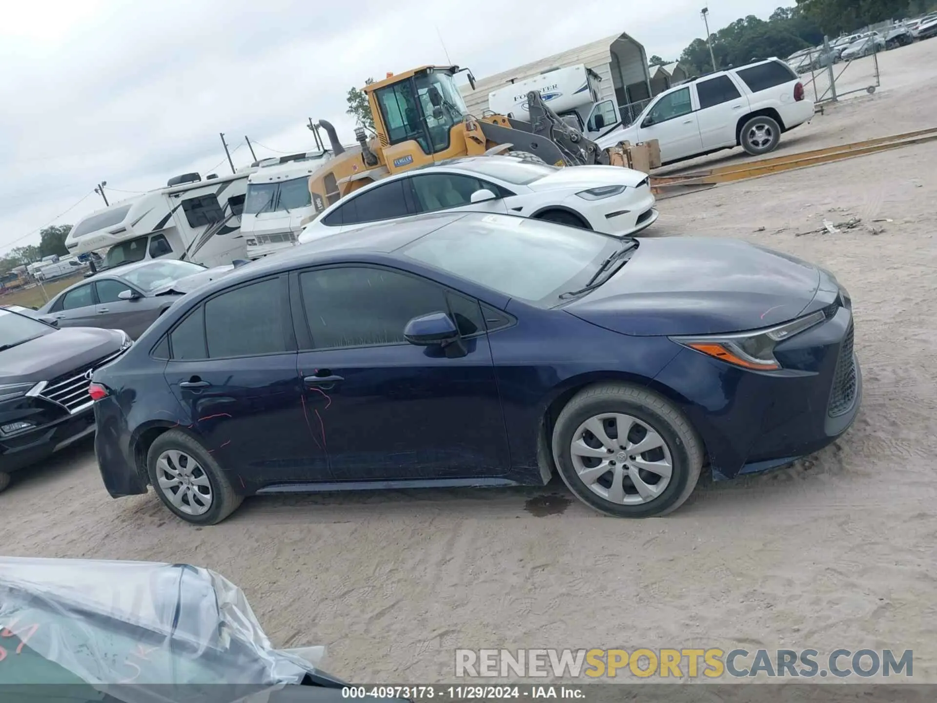 13 fotografías del automóvil dañado JTDEPMAE9MJ165659 TOYOTA COROLLA 2021