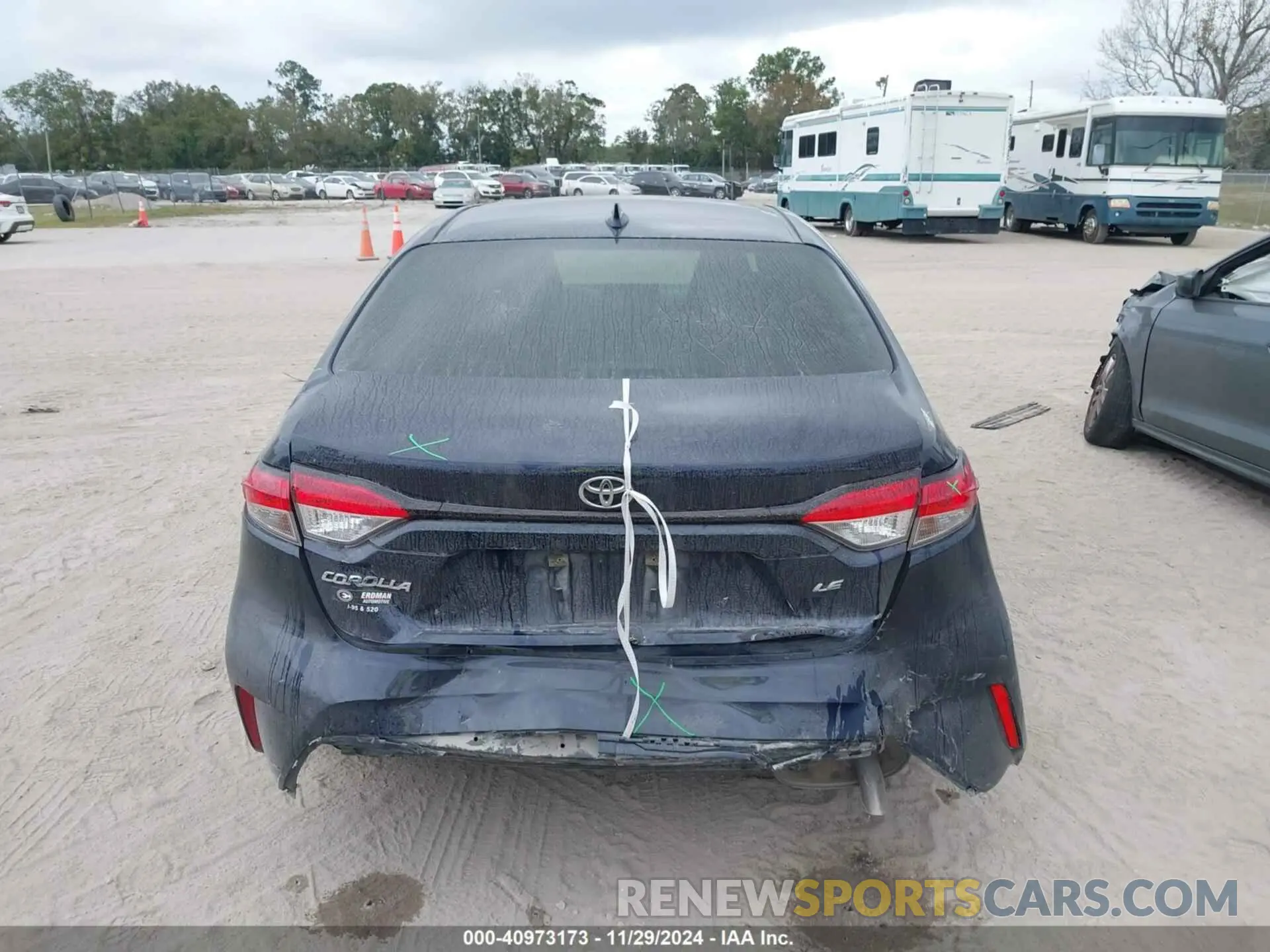 6 fotografías del automóvil dañado JTDEPMAE9MJ165659 TOYOTA COROLLA 2021