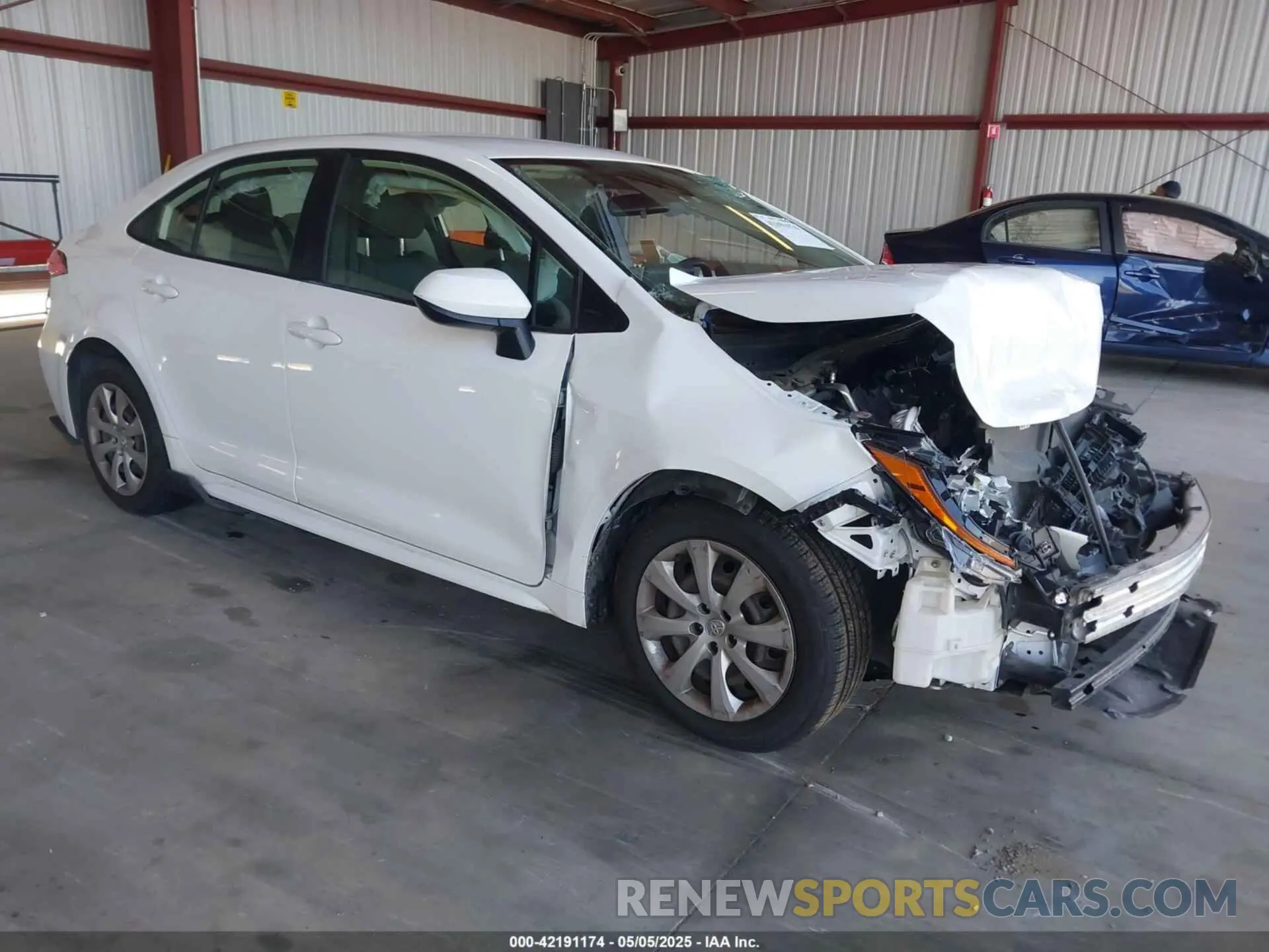 1 fotografías del automóvil dañado JTDEPMAE9MJ167217 TOYOTA COROLLA 2021