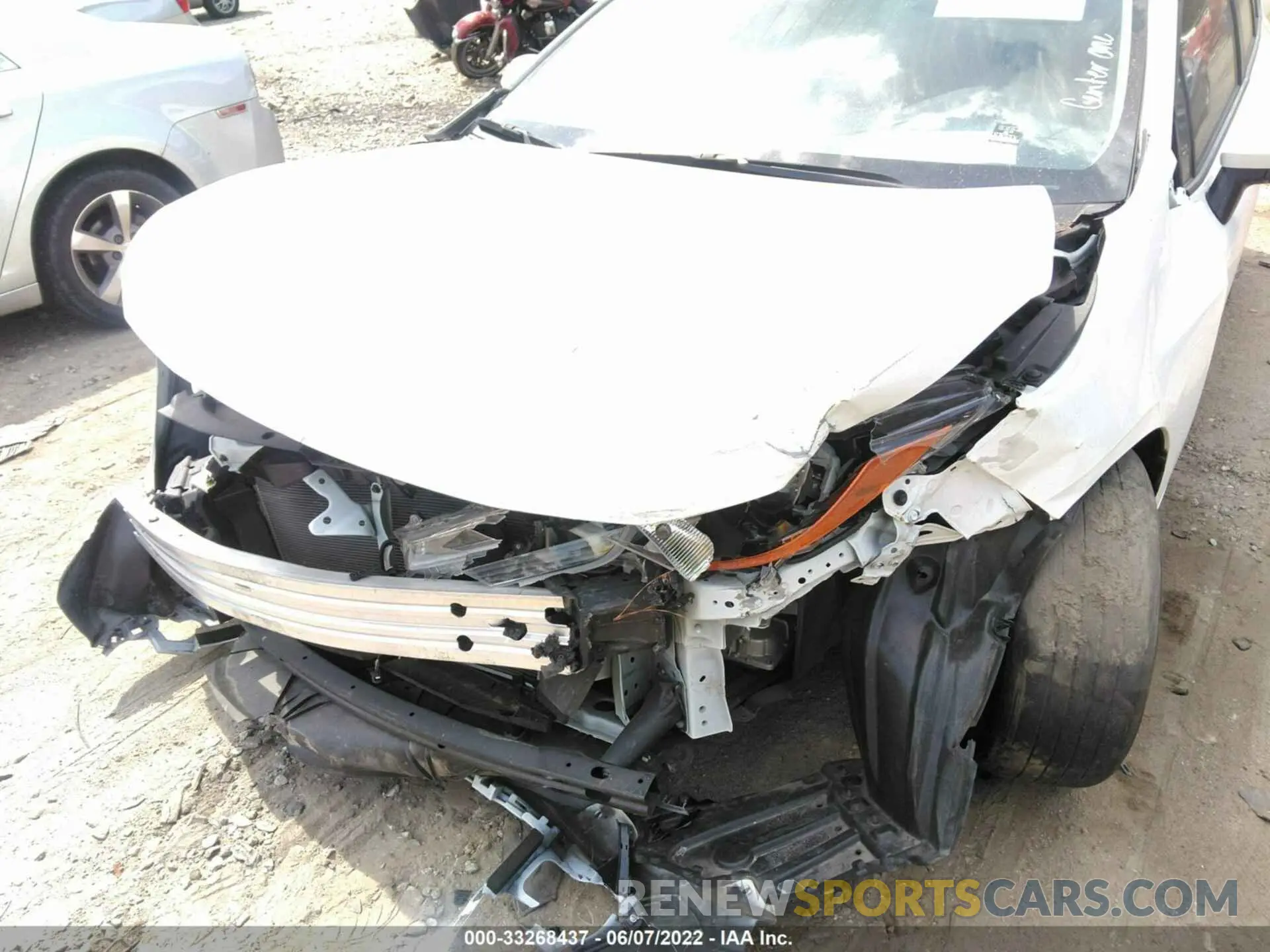 6 fotografías del automóvil dañado JTDEPMAE9MJ167315 TOYOTA COROLLA 2021