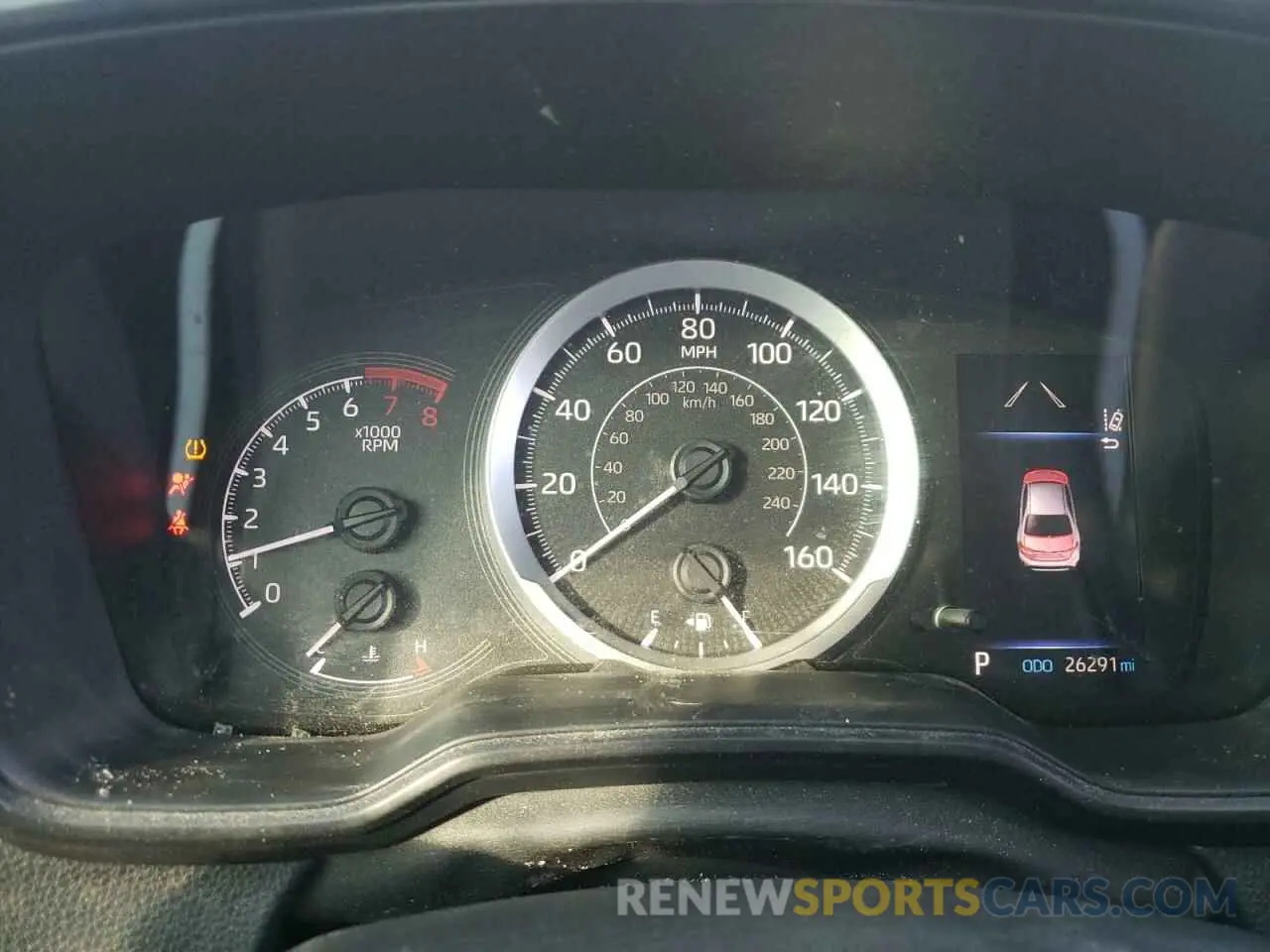 9 fotografías del automóvil dañado JTDEPMAE9MJ167444 TOYOTA COROLLA 2021