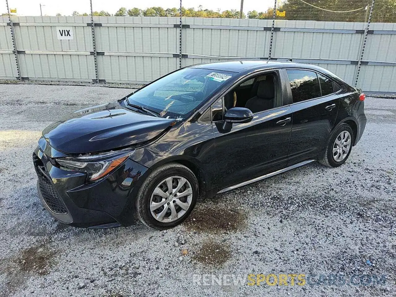 1 fotografías del automóvil dañado JTDEPMAE9MJ168223 TOYOTA COROLLA 2021