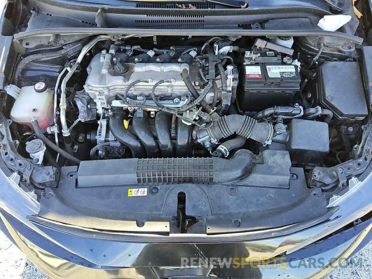 11 fotografías del automóvil dañado JTDEPMAE9MJ168223 TOYOTA COROLLA 2021
