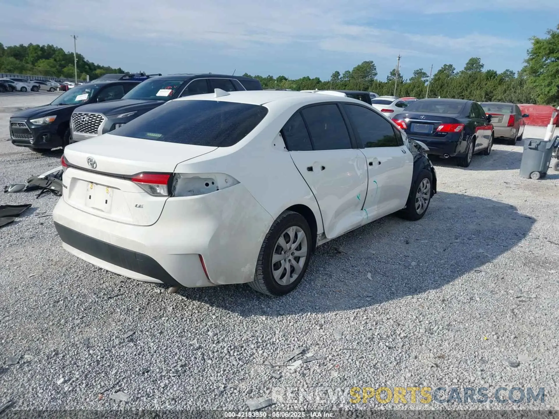 4 fotografías del automóvil dañado JTDEPMAE9MJ171204 TOYOTA COROLLA 2021