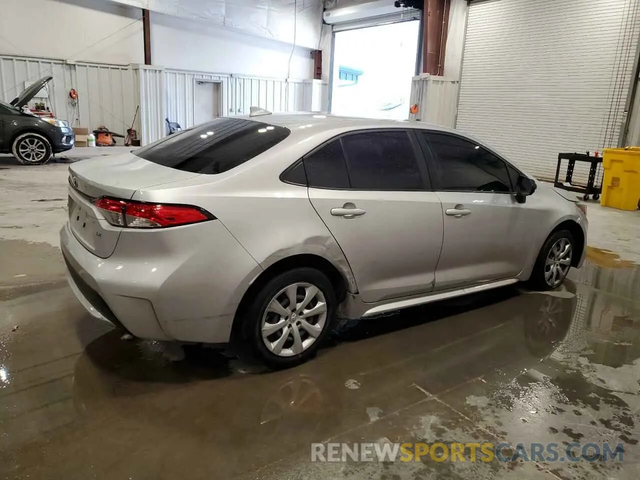 3 fotografías del automóvil dañado JTDEPMAE9MJ171901 TOYOTA COROLLA 2021