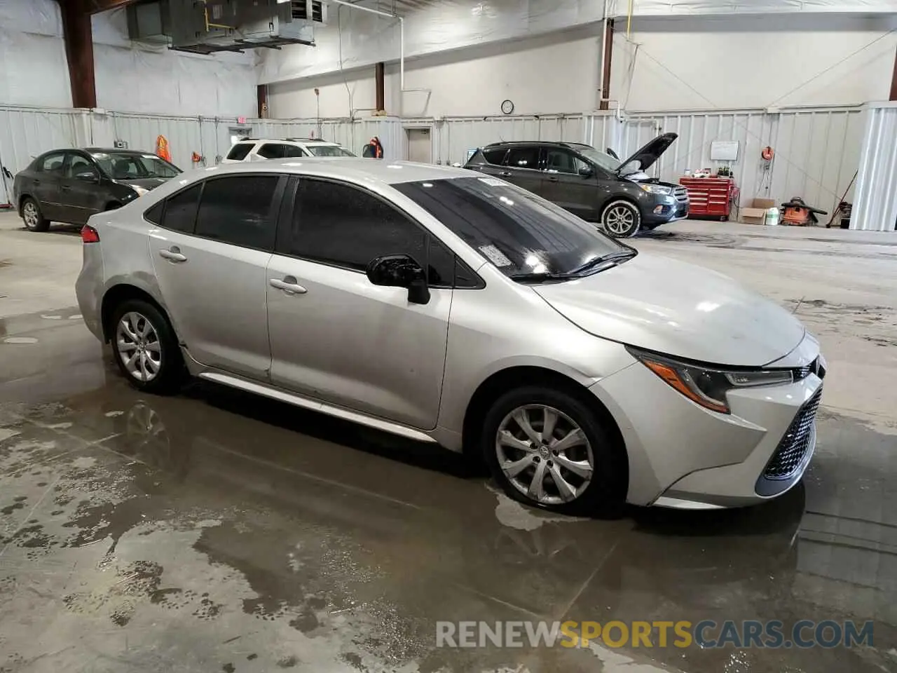 4 fotografías del automóvil dañado JTDEPMAE9MJ171901 TOYOTA COROLLA 2021