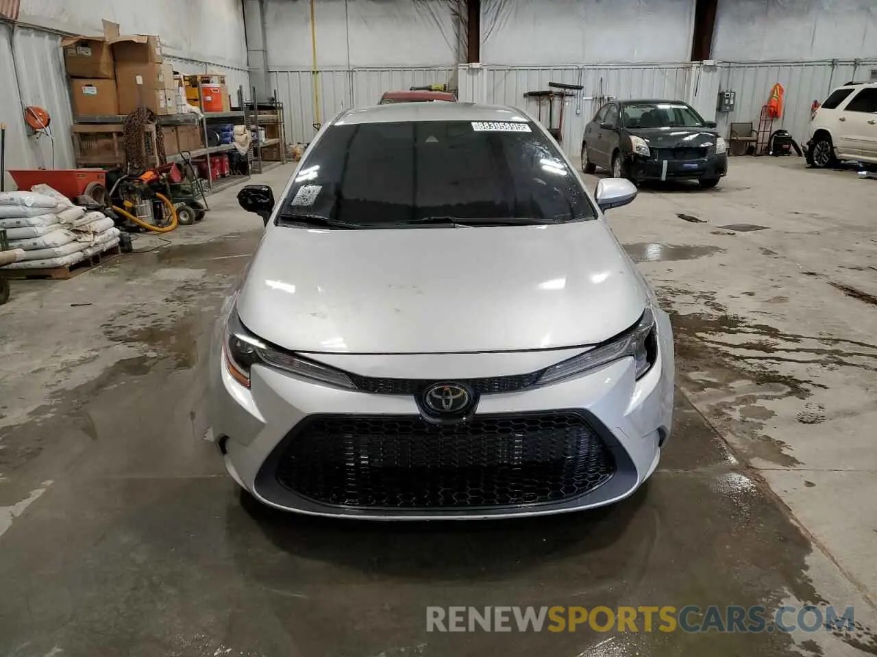 5 fotografías del automóvil dañado JTDEPMAE9MJ171901 TOYOTA COROLLA 2021