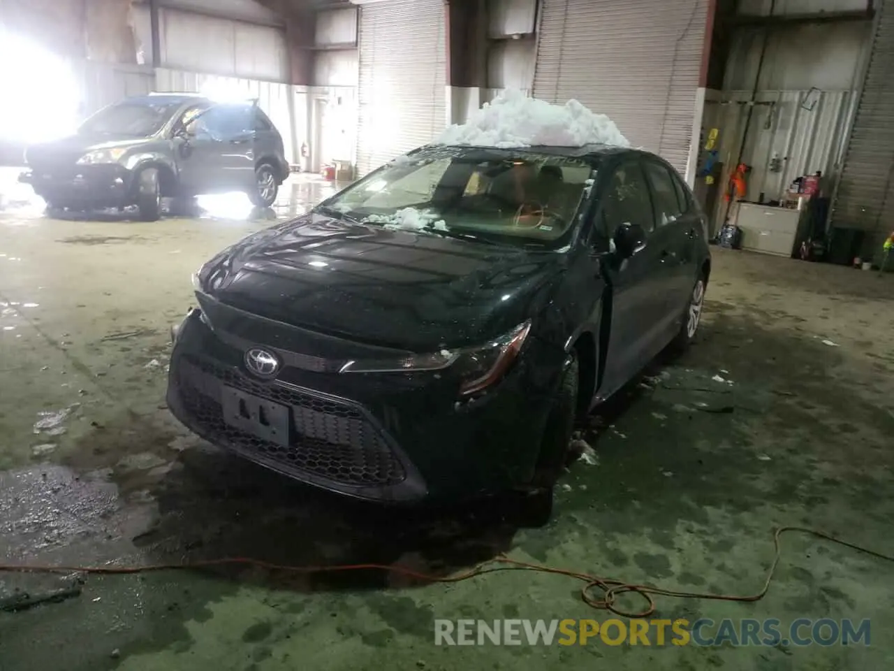 2 fotografías del automóvil dañado JTDEPMAE9MJ172840 TOYOTA COROLLA 2021